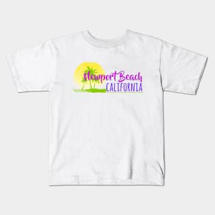 Life's a Beach: Newport Beach, California Kids T-Shirt